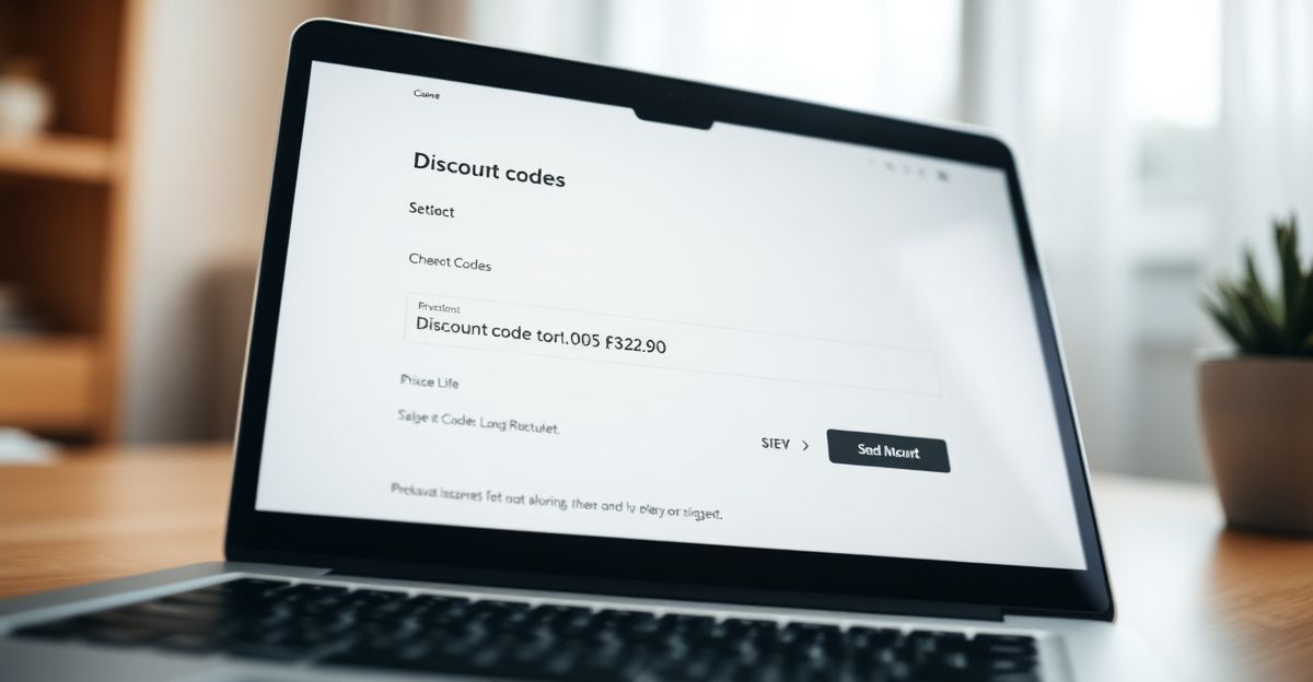 How the promotional discount actually works at checkout